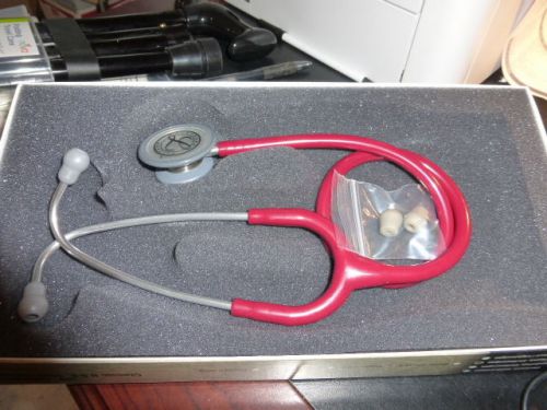 Littmann Classic II S.E. Stethoscope #2211 BURGUNDY 28&#034;, SAVE OVER $32.00!!!!!