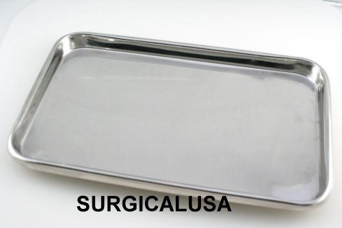 Surgical instruments tray 10x6x0.75, stainless steel for sale