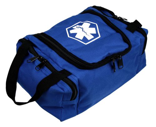 Dixie Ems First Responder EMT Jump Trauma Bag - Blue 10.5&#034;x 5&#034; x 8&#034;