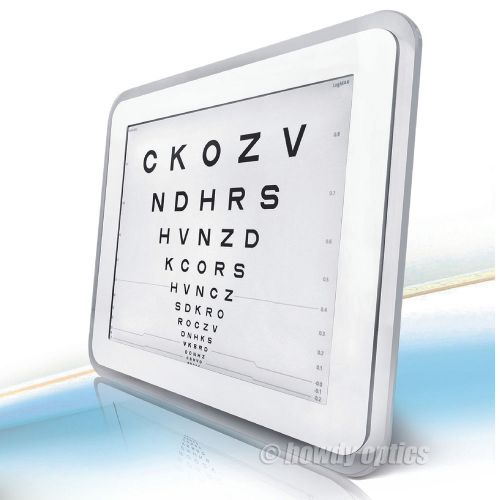 2013 new upgraded 17&#039;&#039; top grade led vision acuity chart test for sale