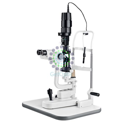 Optical Slit Lamp 5 Magnifications Galilean Stereoscopic Microscope CE FDA