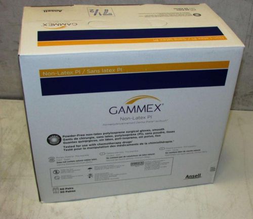 200 pair ansell gammex non-latex pi size 7-1/2 surgical gloves 20685275 for sale