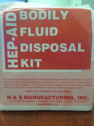 Hep-aid bodily fluid disposal kit, bf-129 for sale