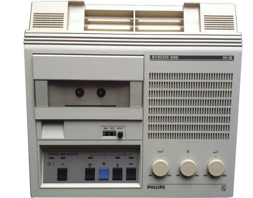 Philips abspielgerat lfh 0505/00 aufnahmegerat wiedergabegerat minikassetten 110 for sale