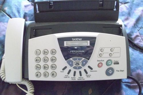 Brothers older model telelphone and fax machine