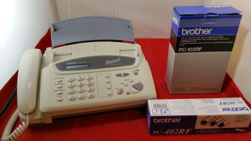 BROTHER 560   ~~ Phone ~ copier ~ plain paper fax ~~ NEW CARTRIDGES!!
