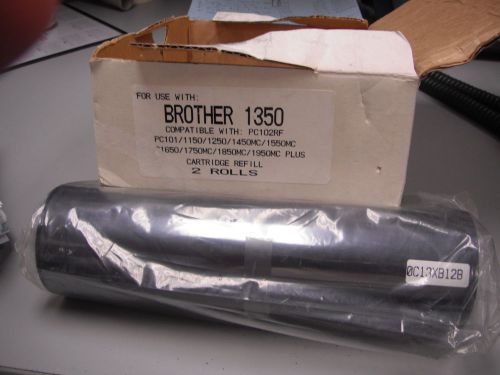New Brother 1350 Fax Refill Ribbon Cartridge--Compatible with PC102RF