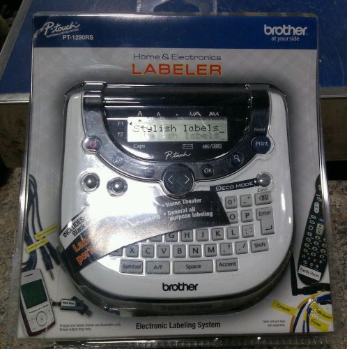 brother p touch labeler pt-1290rs