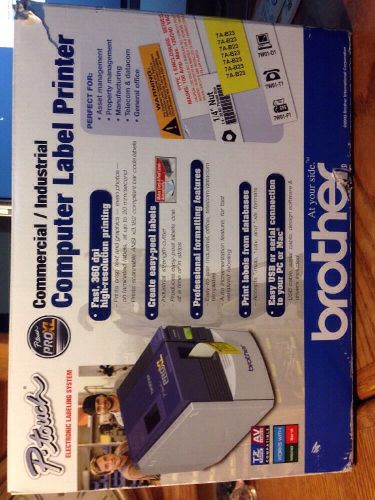 Brother p-touch pt-9500pc label printer in box mac &amp; pc for sale