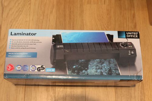 United Office Laminator A4 Size New Never Opened Never Used