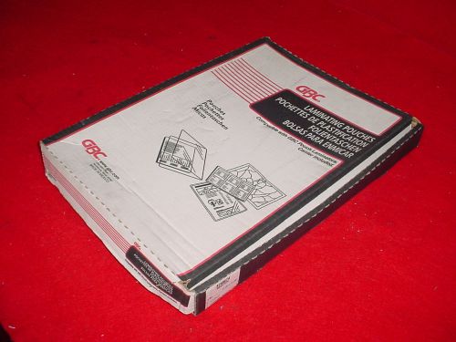 New Partial Box of 30 + GBC 3740474 17 1/4&#034; x 11 1/4&#034; Laminating Pouches