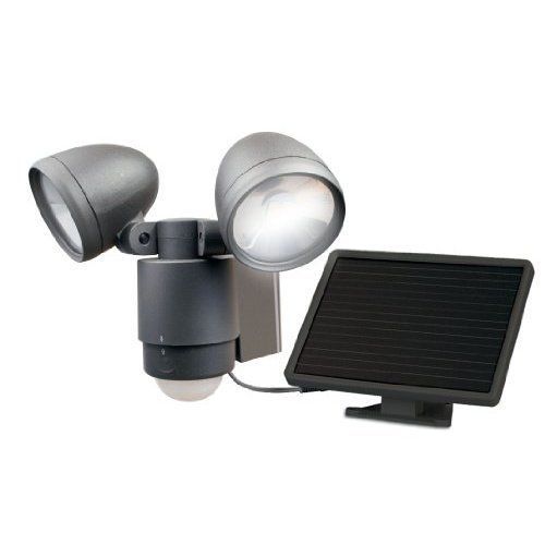 Maxsa innovations 44416 dual-head solar spotlight - bronze for sale