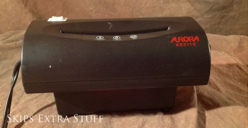 Aurora Compact Desktop Paper Shredder AS311S