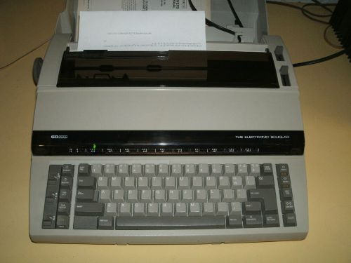 SEARS  SR 2000 ELECTRONIC TYPEWRITER +manual+ribbons