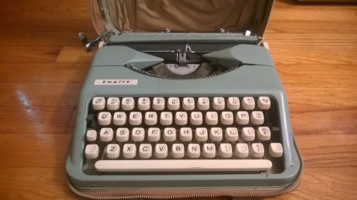 Vintage and Rare Smith Corona Empire Manual Typewriter w/ Case