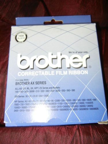 1030 black Brother Correctable film ribbon AX series typewritter  NEW