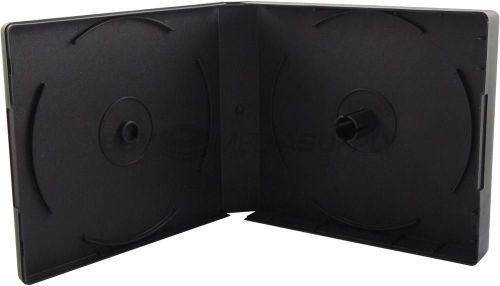 26mm black 16 discs cd/dvd poly box - 100 pack for sale