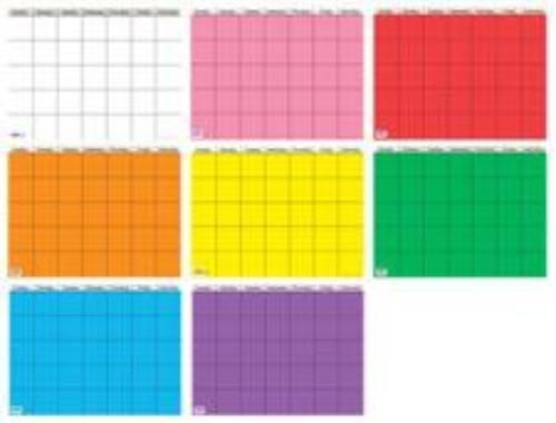 Creative Teaching Press Small Horizontal Calendar Charts Variety Pack