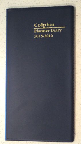 Colplan Planner Diary 2015-2016 A6 24 Months-Month To A Page-FREE POSTAGE TOO !!