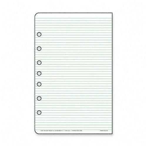 Daytimer lined notes for desk size looseleaf planner 5 1/2x8 1/2 48 sheets/pack for sale