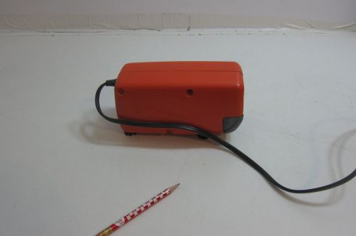 Vintage orange panasonic electric pencil sharpener  model - kp-88a auto stop for sale