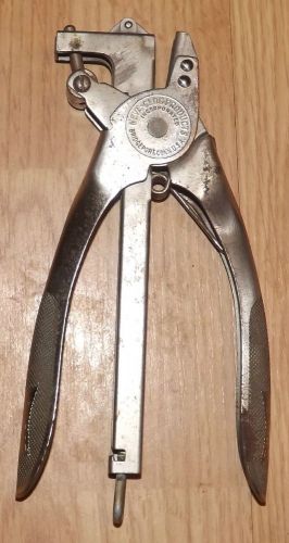 NEVA-CLOG S-100 STAPLING PLIERS - VINTAGE - WORKS