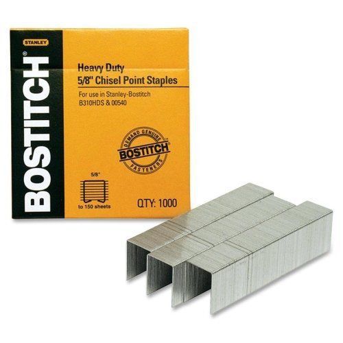 Stanley bostitch premium heavy duty staples 1000pk - bossb3558-1m free shipping for sale