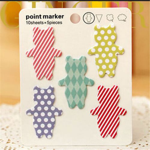Utility New Hot Geometrical Sticker Post It Bookmark Mark Memo Pad Sticky Notes