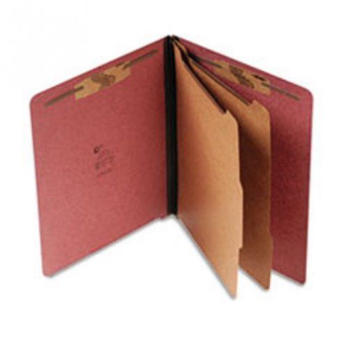 SJ Paper S60935 - 15 Count End Tab Letter Classification Folders - 2 Part 6 Sect