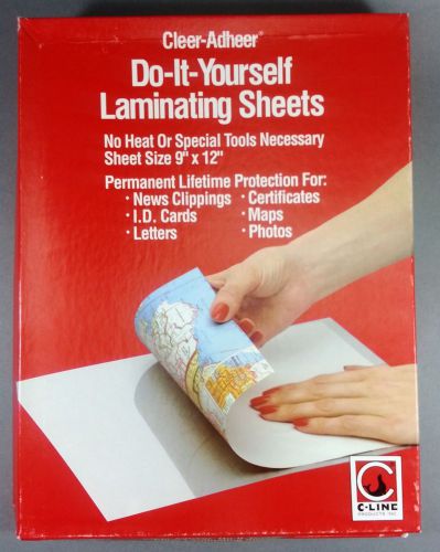 Do-It-Yourself Laminating Sheets ~ C-Line Products (65001) - Two Boxes over 100
