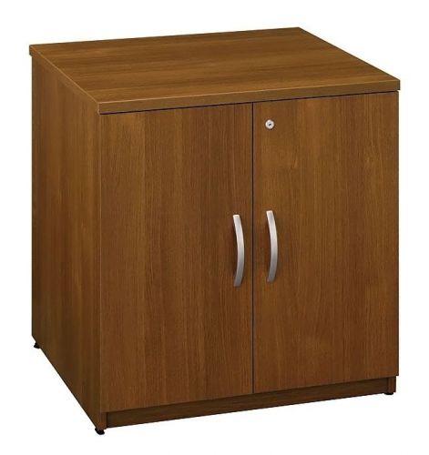 Locking Storage Cabinet in Warm Oak - Series C [ID 15267]