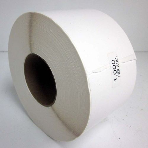 1,000 Label Roll 4x6.5 Thermal Transfer White Non-Perf