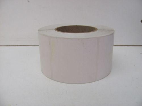 ASL KP122419 WHITE LABELS ROLL OF 1000 3&#034; X 3&#034; NNB!!!