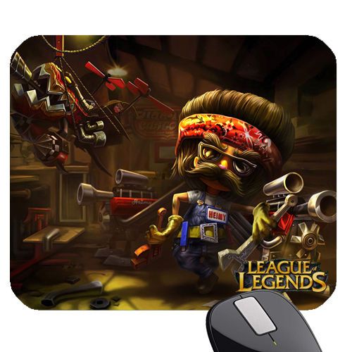 Pitlover Heimerdinger League of Legend Game Mousepad Mouse Pad