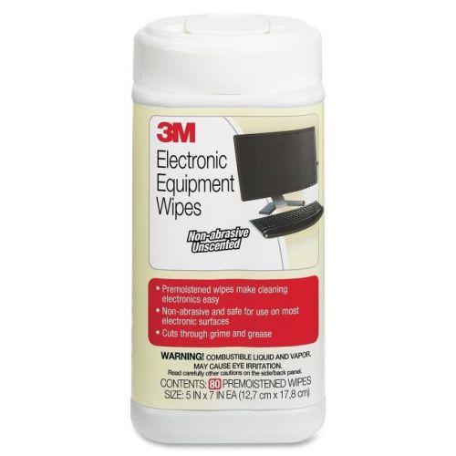 3M - ERGO CL610 3M - WORKSPACE SOLUTIONS ELECTRONIC EQUIPMENT WIPES 80CT