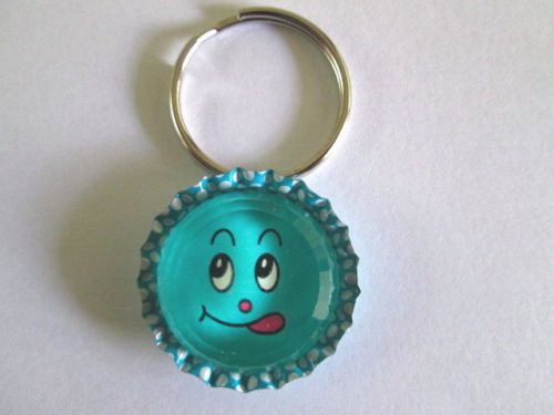KEY RING OR ZIPPER PULL FUNNY FACE  PURSE. JACKET. ,KEY CHAIN, BACK PACK