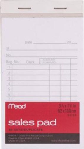 Mead Sales Book Duplicate 3-5/16&#039;&#039; x 5-5/8&#039;&#039; 50 Set