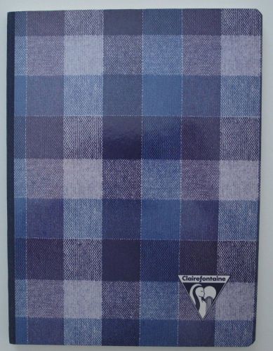 Clairefontaine Vintage Clothbound Notebook 8&#034; x 11&#034; Ruled with Margin 96 pages