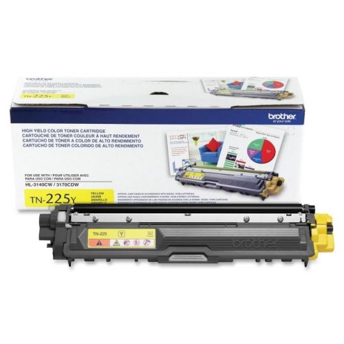BROTHER INT L (SUPPLIES) TN225Y  YELLOW TONER CARTRIDGE