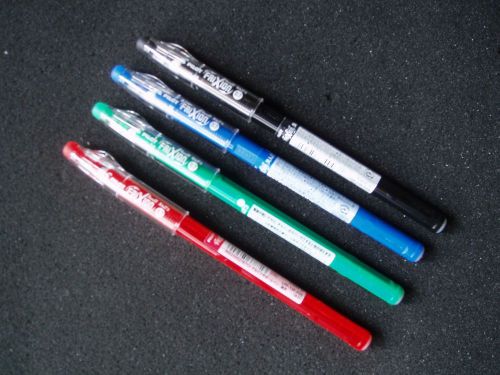 4 Colors Pilot Frixion Ball Point 0.7mm(Black Blue Green Red)