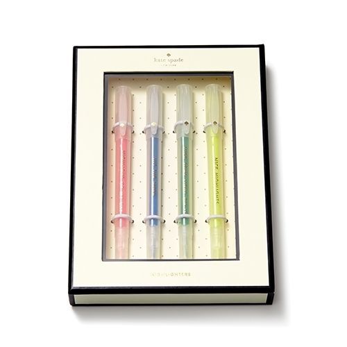 Kate Spade New York Office Collection Designer Double-Sided Highlighters Set