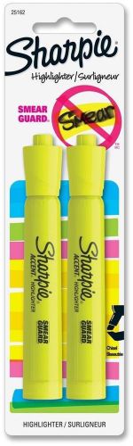 Accent Tank Style Highlighter Fluorescent Yellow 2 Pack Dry Ink 25162pp