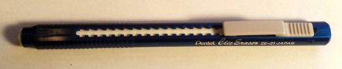 New Pentel &#034;Clic Eraser&#034;  ZE-21.  The eraser is the full length of the pencil.