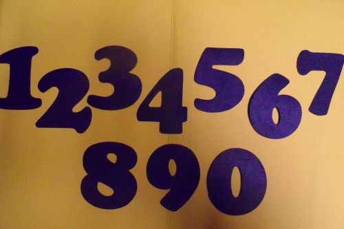Magnetic numbers - vinyl, whiteboard, classroom, office, fridge 7.5cm, quality for sale