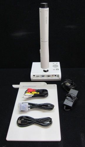 ELMO TT-02RX Visual Document Camera + Cables / Power Adapter / Display Board