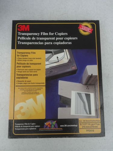 3M Transparency Film for Copiers 82 sheets PP2410 FREE shipping!
