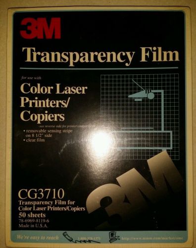 3m transparency film cg3710 *New still in plastic wraper**