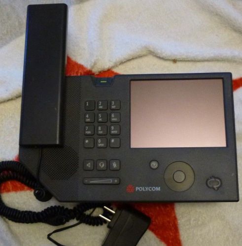 LOT OF THREE! Polycom CX700 IP VoIP Business/Office desktop phones TESTED