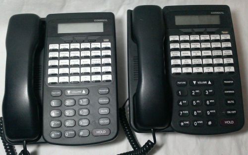 Lot of 2 Comdial 7260-00 LCD speakerphones for Verticle DX-80 telephone system