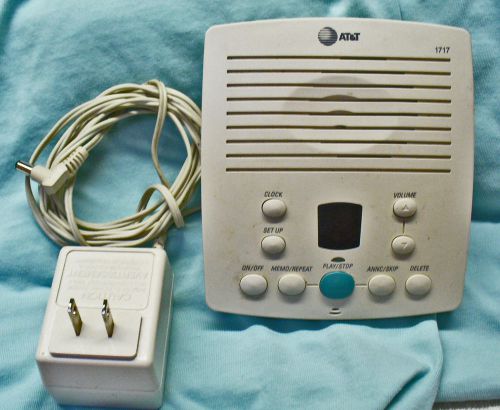 AT&amp;T(Lucent) model 1717 Digital Answering Machine With Time &amp; Date Stamp